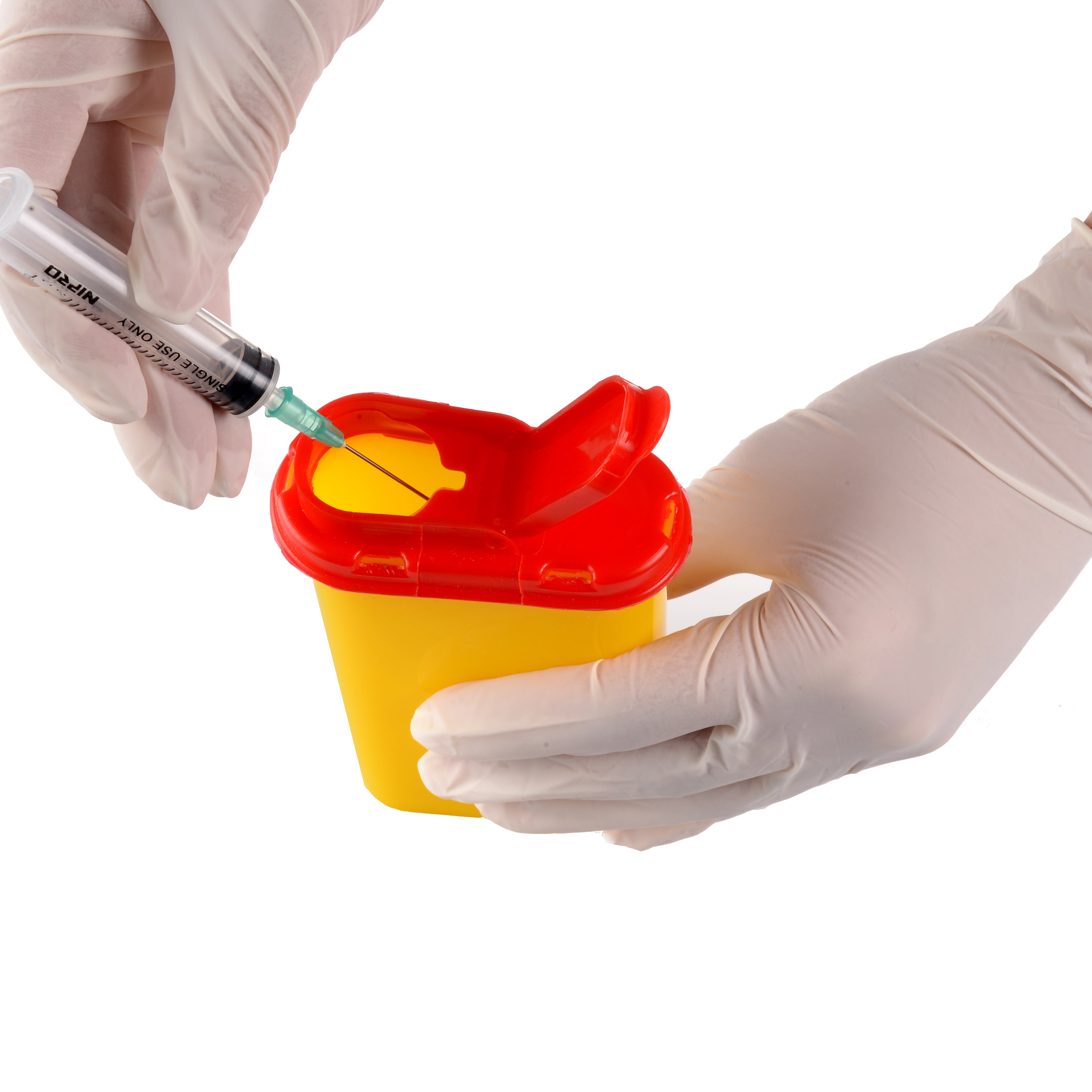 Kanülen-Entsorgungsbox POCKET Serie