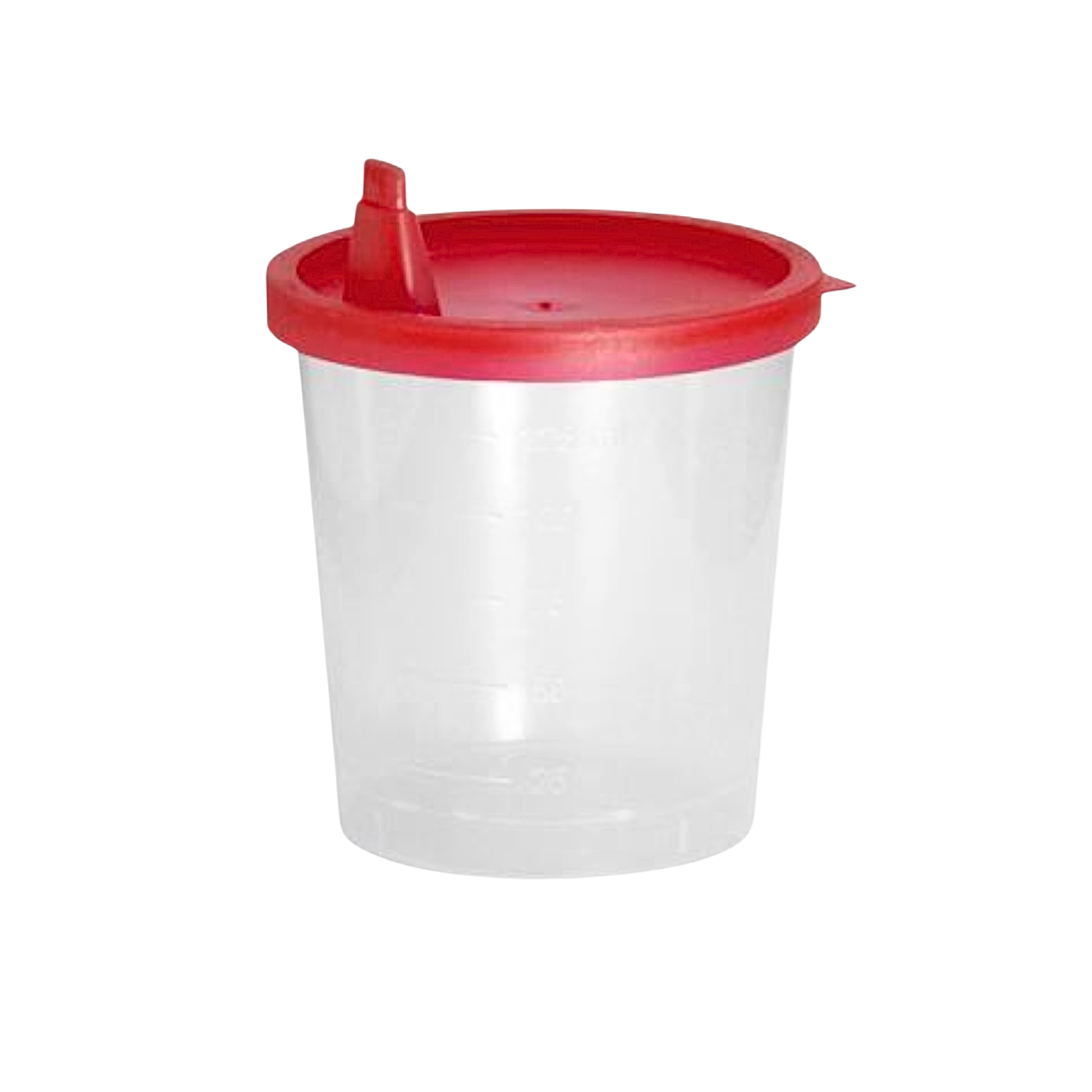 U-Becher 125ml mit Schnappdeckel