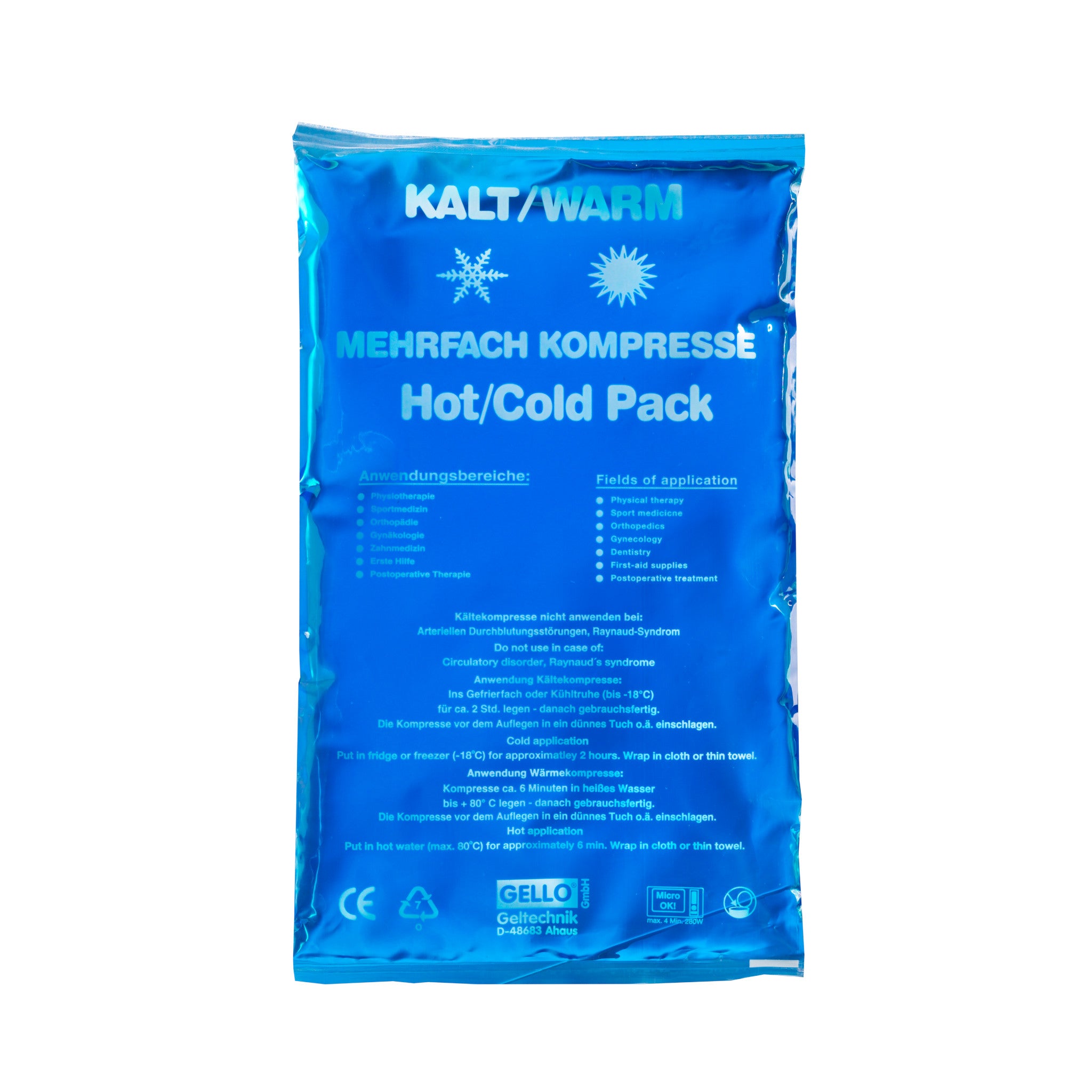 Kalt-/Warmkompresse blau