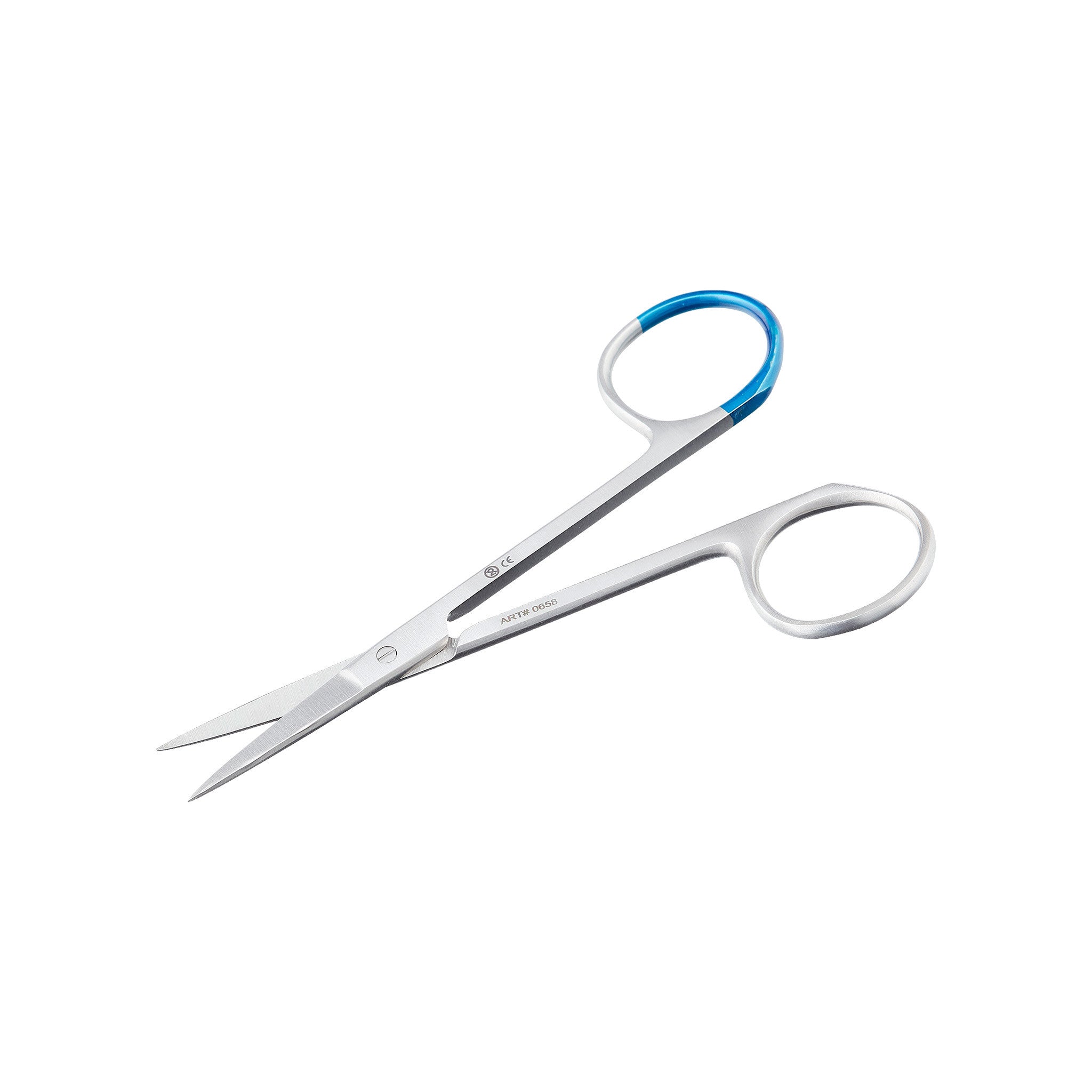 Schere, Iris & Ligaturschere, gerade, spitz/spitz, steril