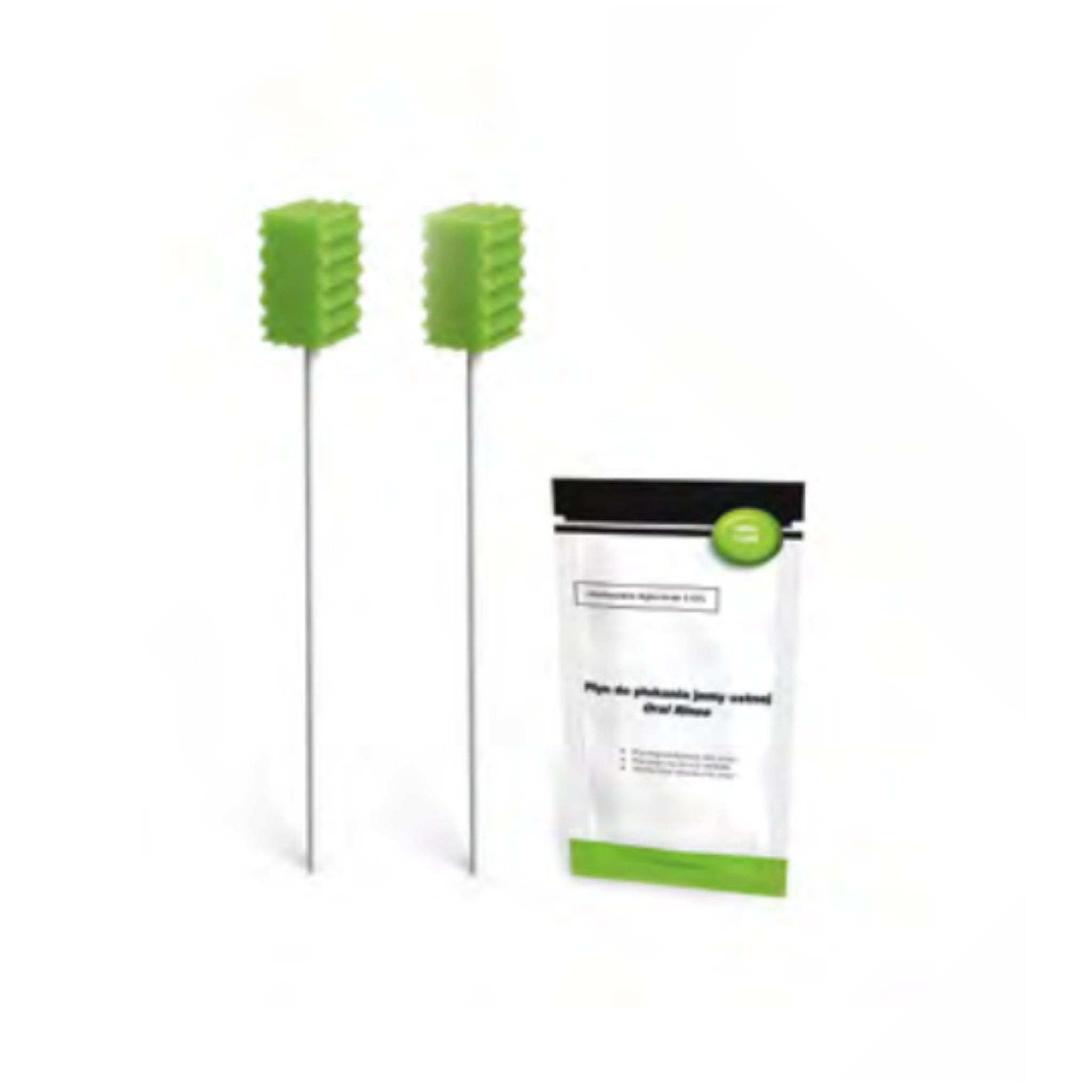 Mundpflege-Set 2 Mundpflegestäbchen & Chlorhexidindigluconat 0.12%