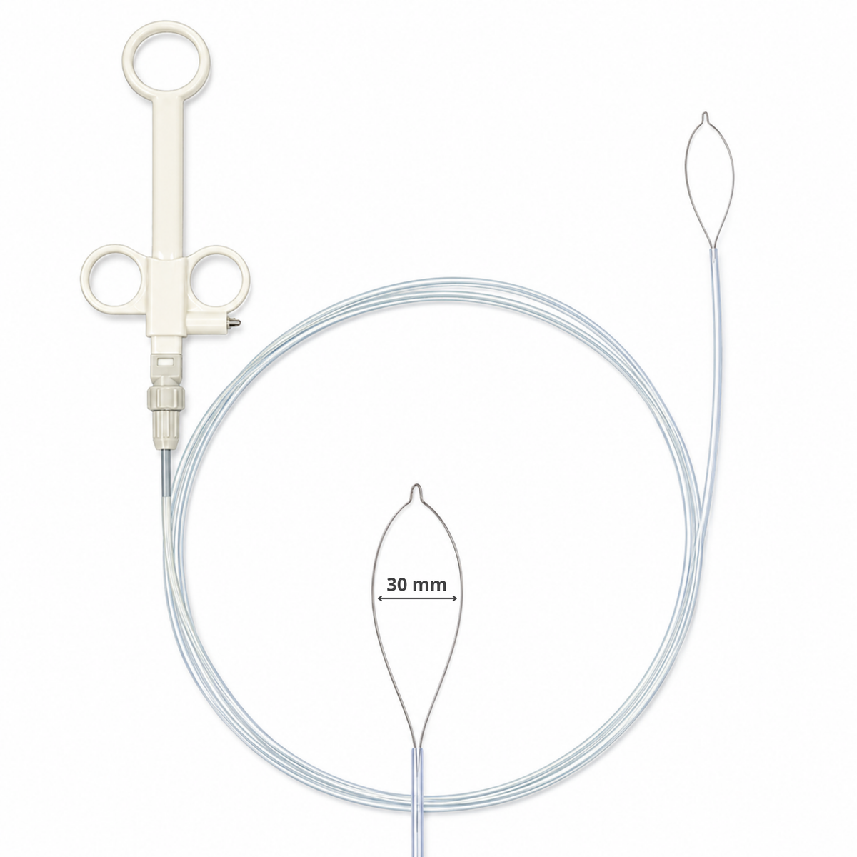 Polypektomieschlinge monofil oval mit HF Anschluss Olympus