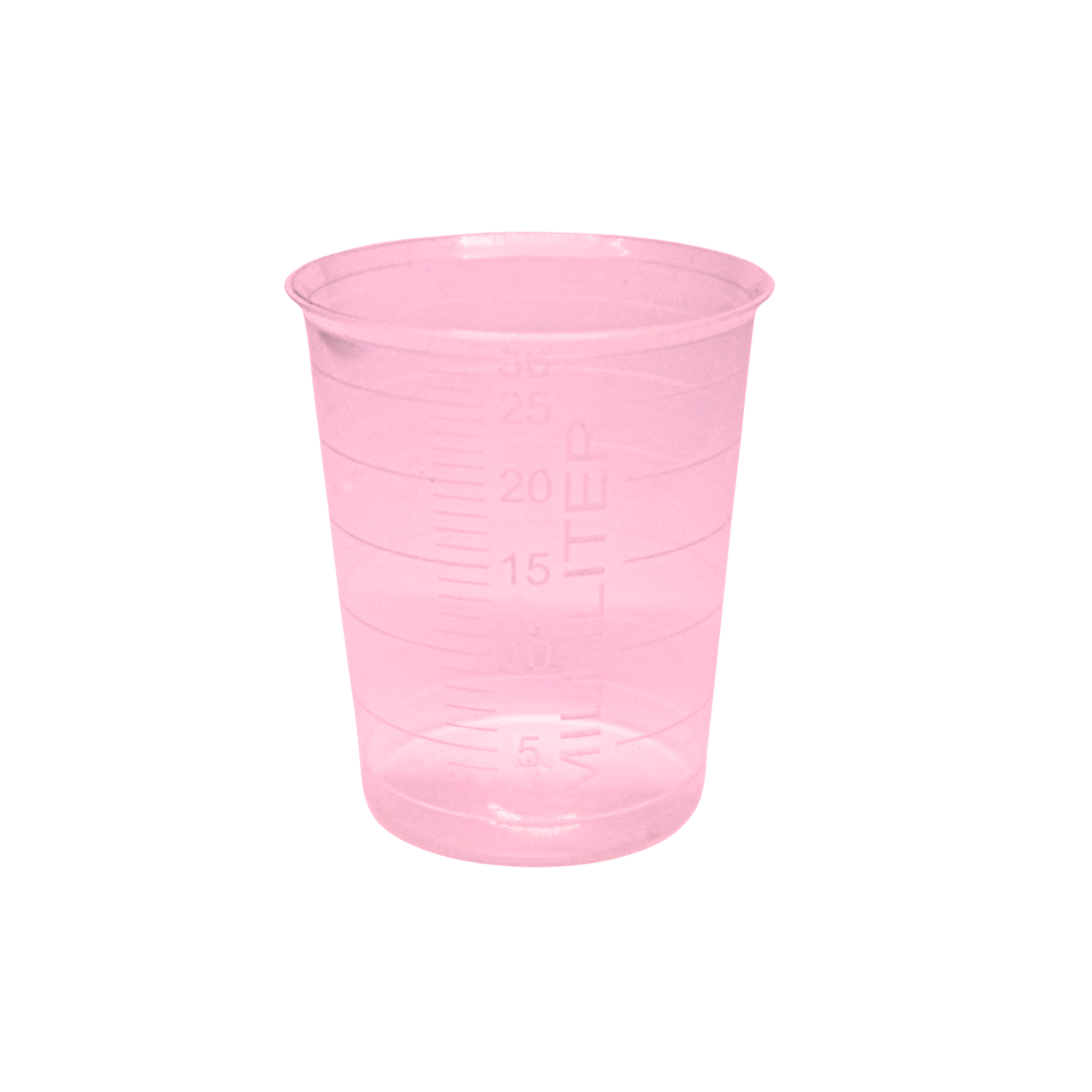 Medizinbecher 30 ml, graduiert Farbe: transparent