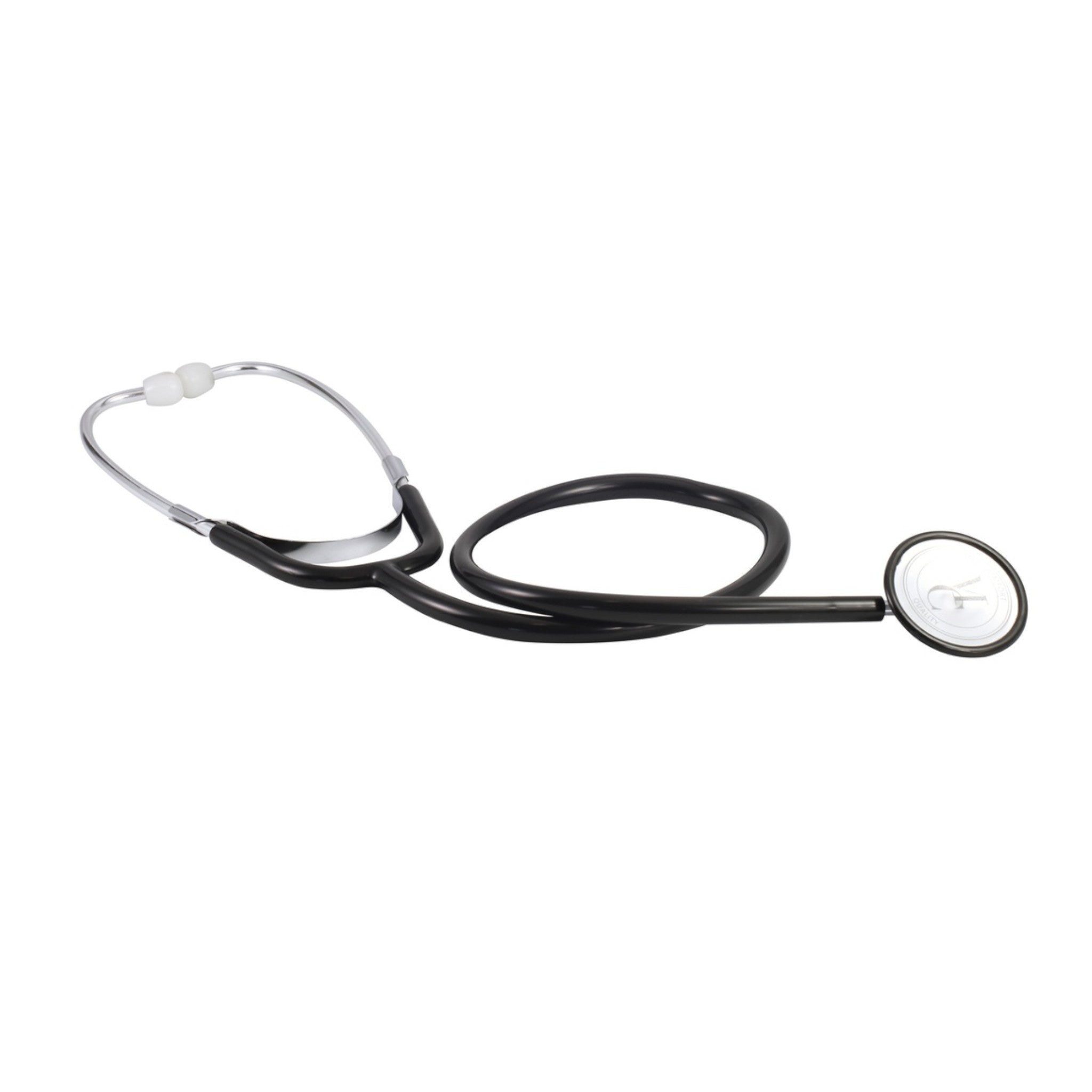 Flachkopfstethoskop Schlauch schwarz
