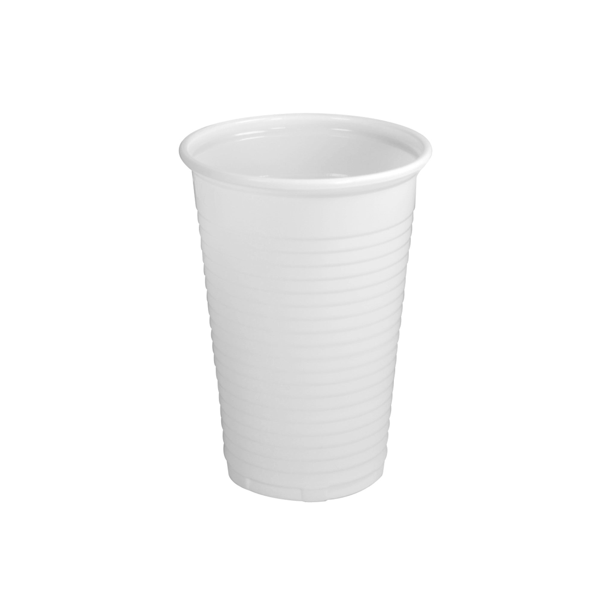 Laborbecher aus Kunststoff 200 ml, weiß