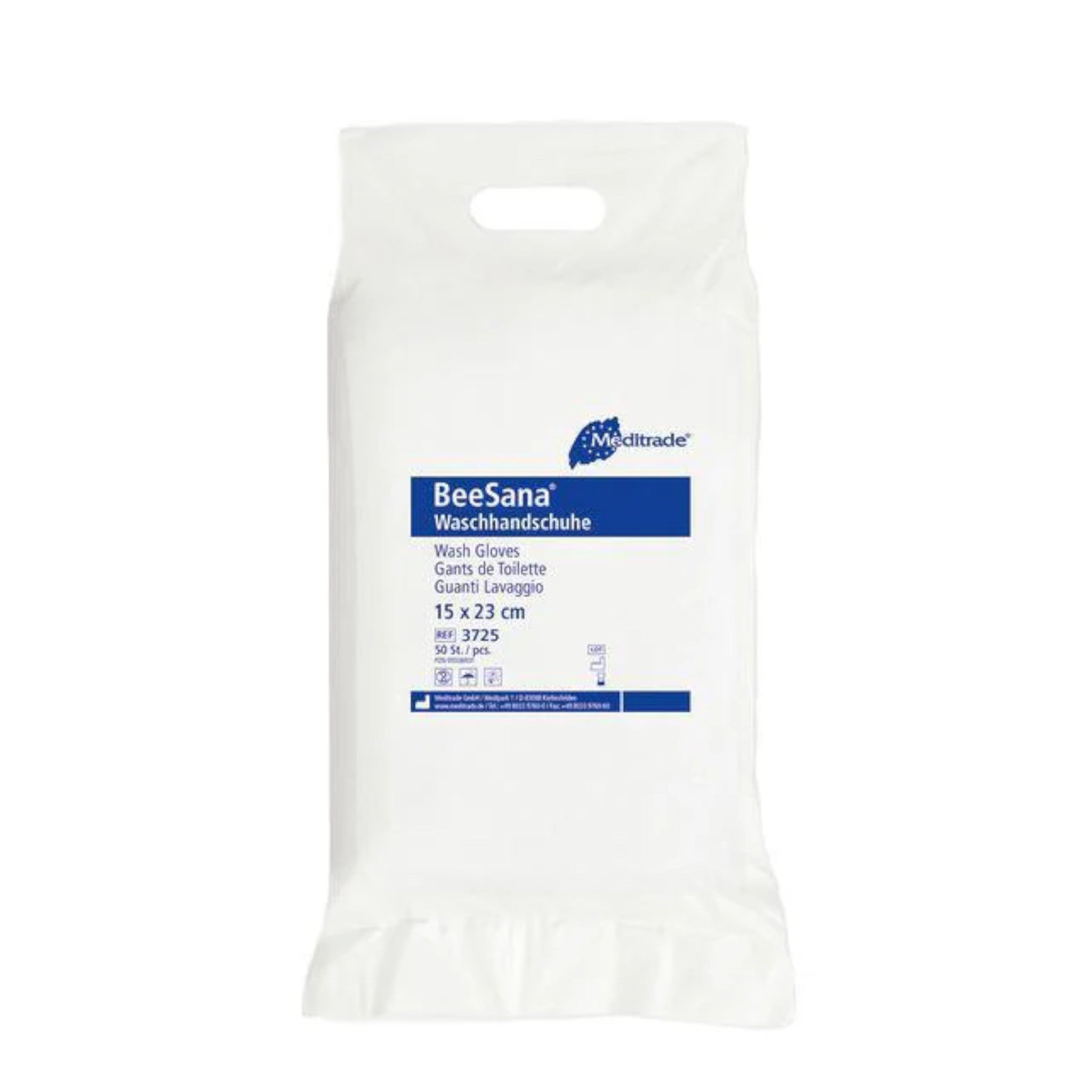 Einmal-Waschhandschuhe Molton