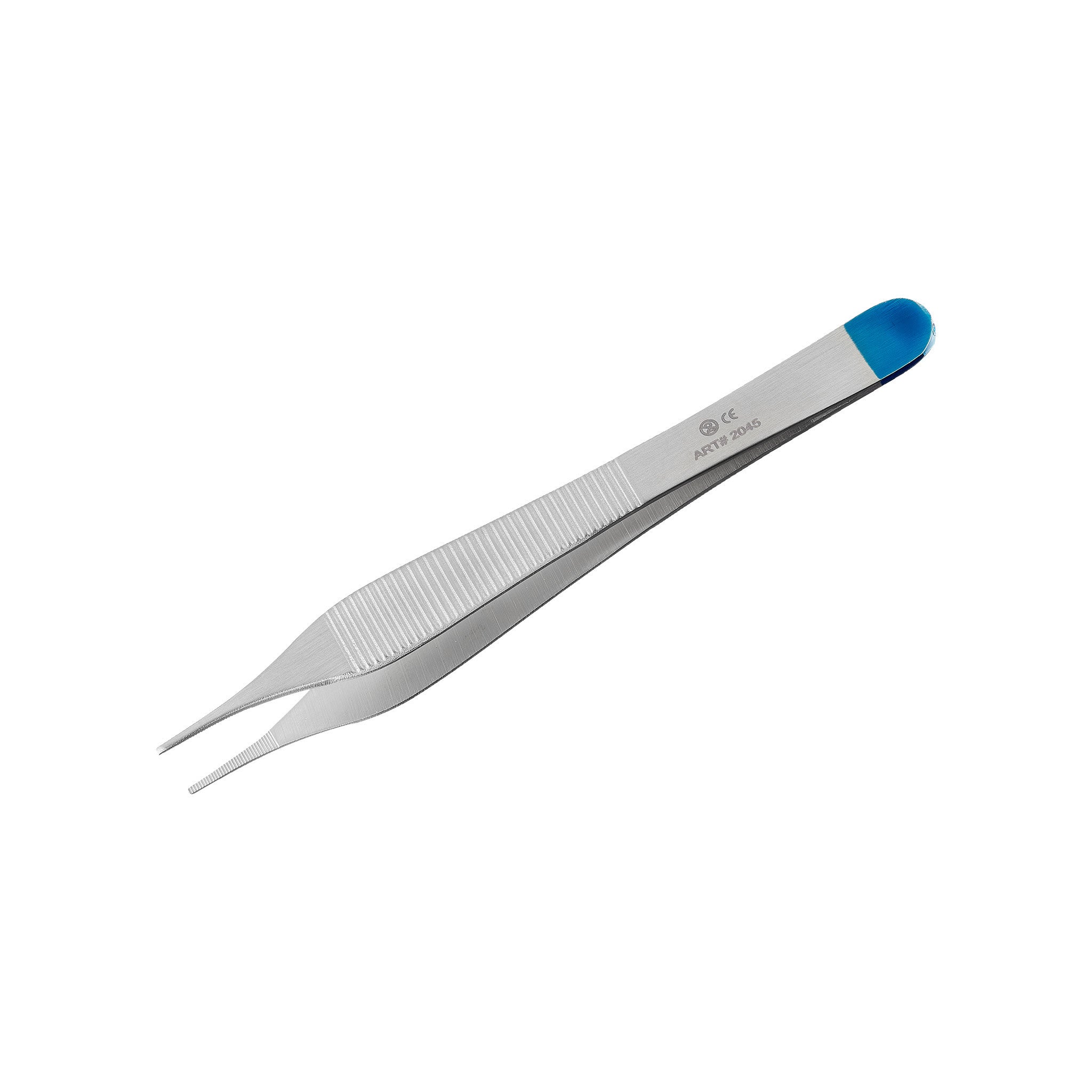 Pinzette, anatomisch, Adson, feine Spitze, 12cm, steril