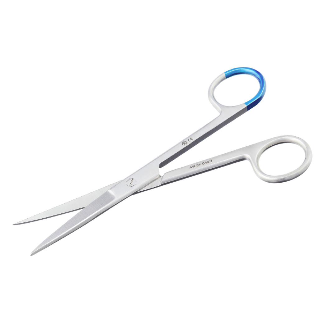 Chirurgische Schere Standard, gerade, spitz/ spitz, lang, steril