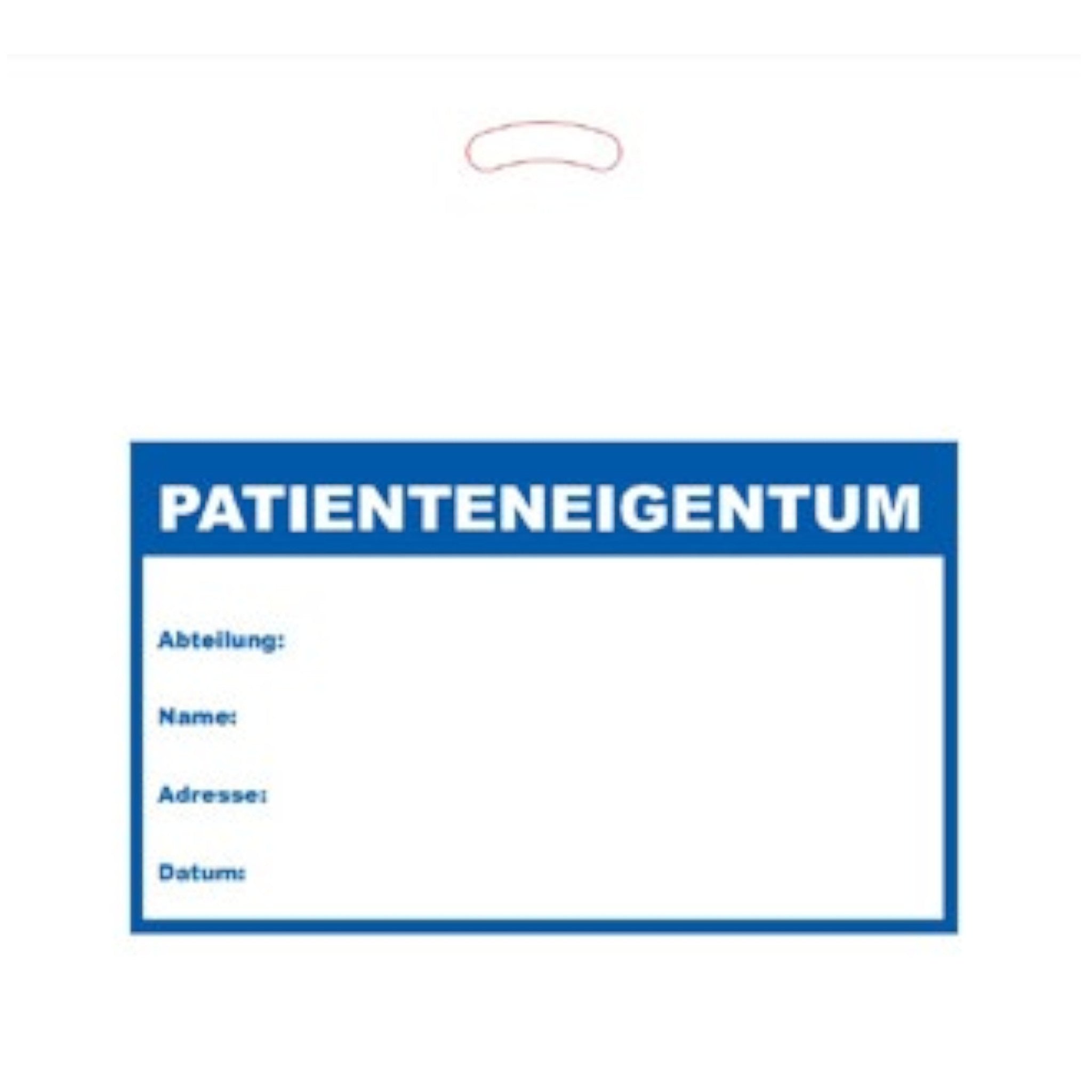 Tragetaschen Patienteneigentum