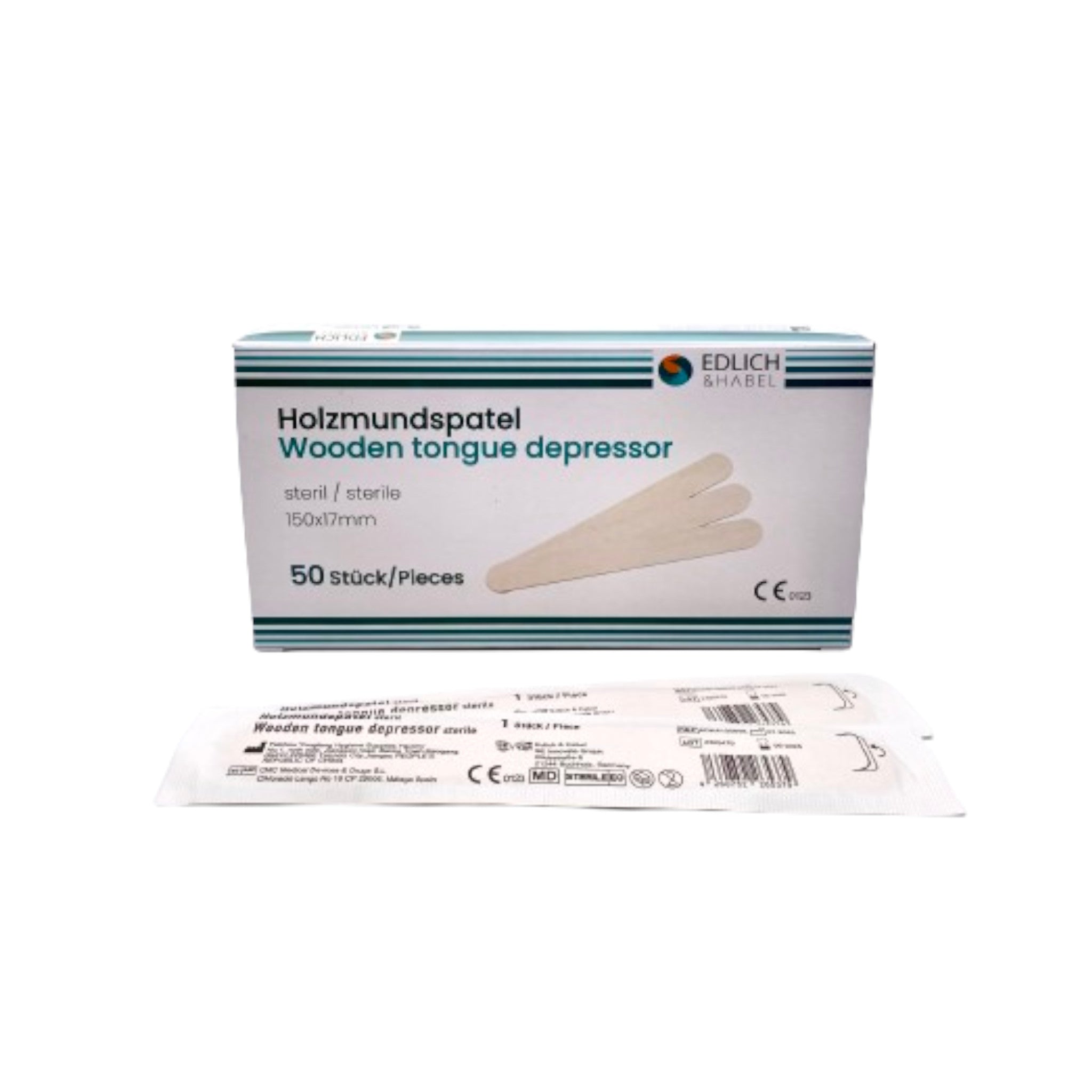 Holzmundspatel steril, 15 cm