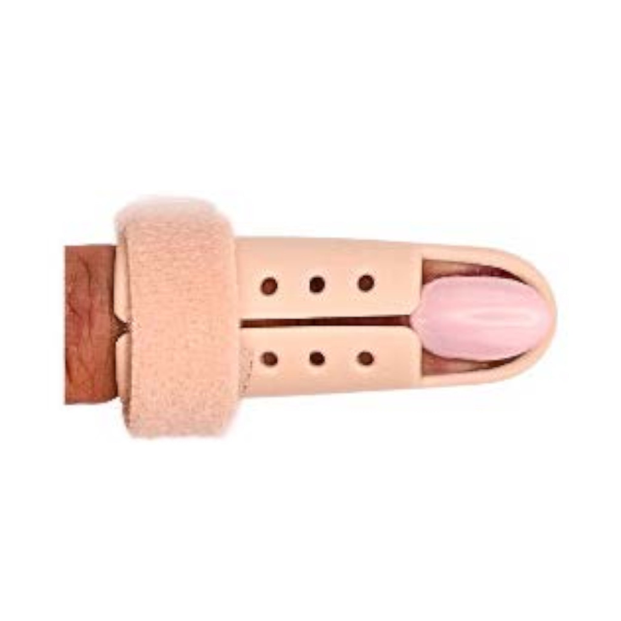 Fingerschiene nach Stack & Drzezga, mit Klettverschluss