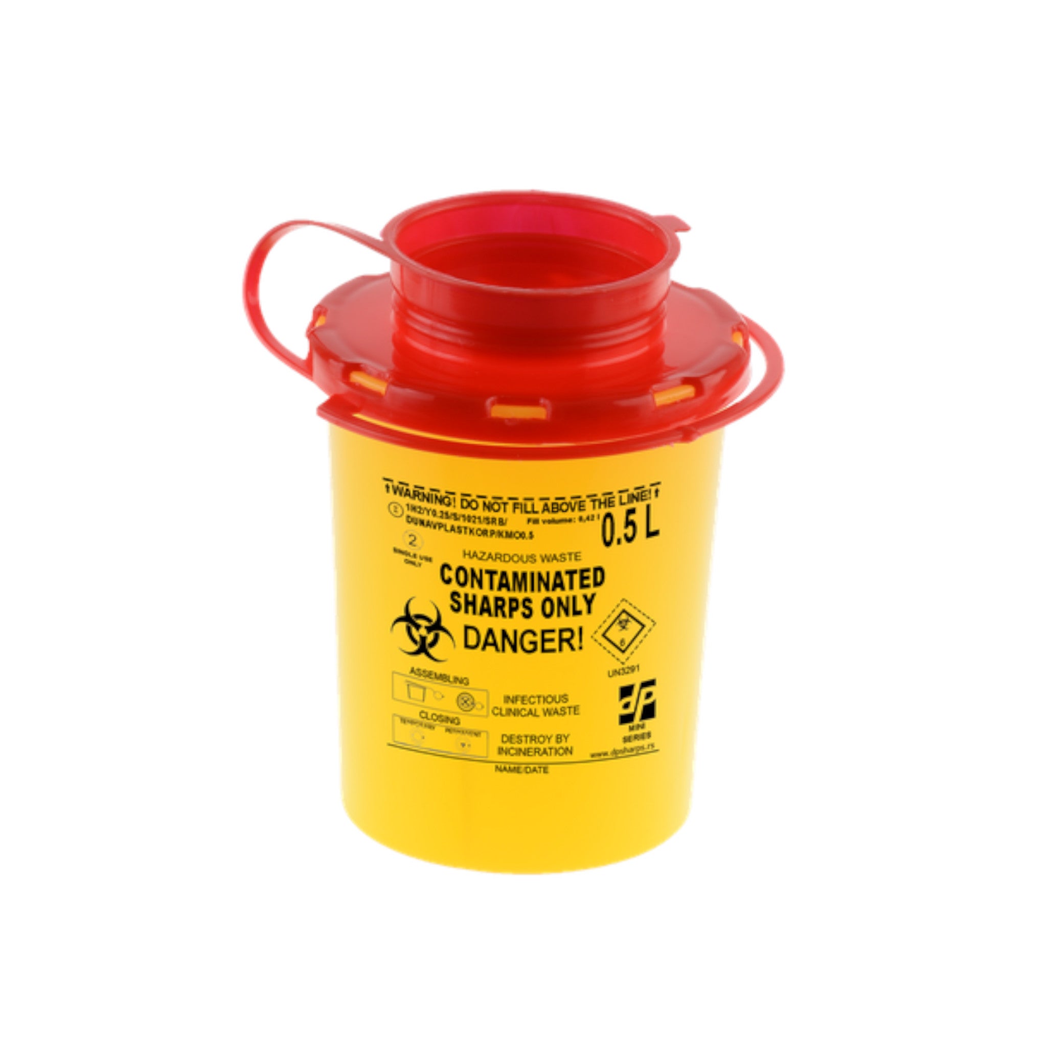 Kanülen-Entsorgungsbox MINI Serie
