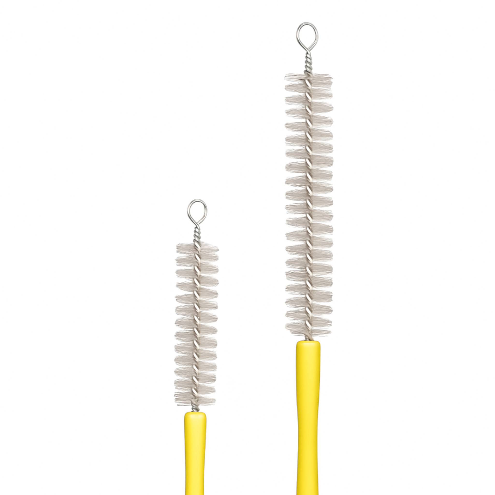 Doppel-Reinigungsbürste mit Kugelkopf