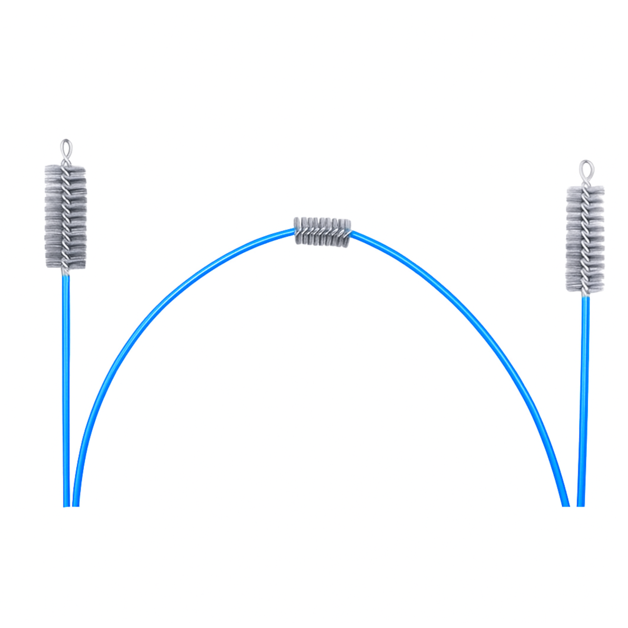 Reinigungsbürste mit 3 Bürsten