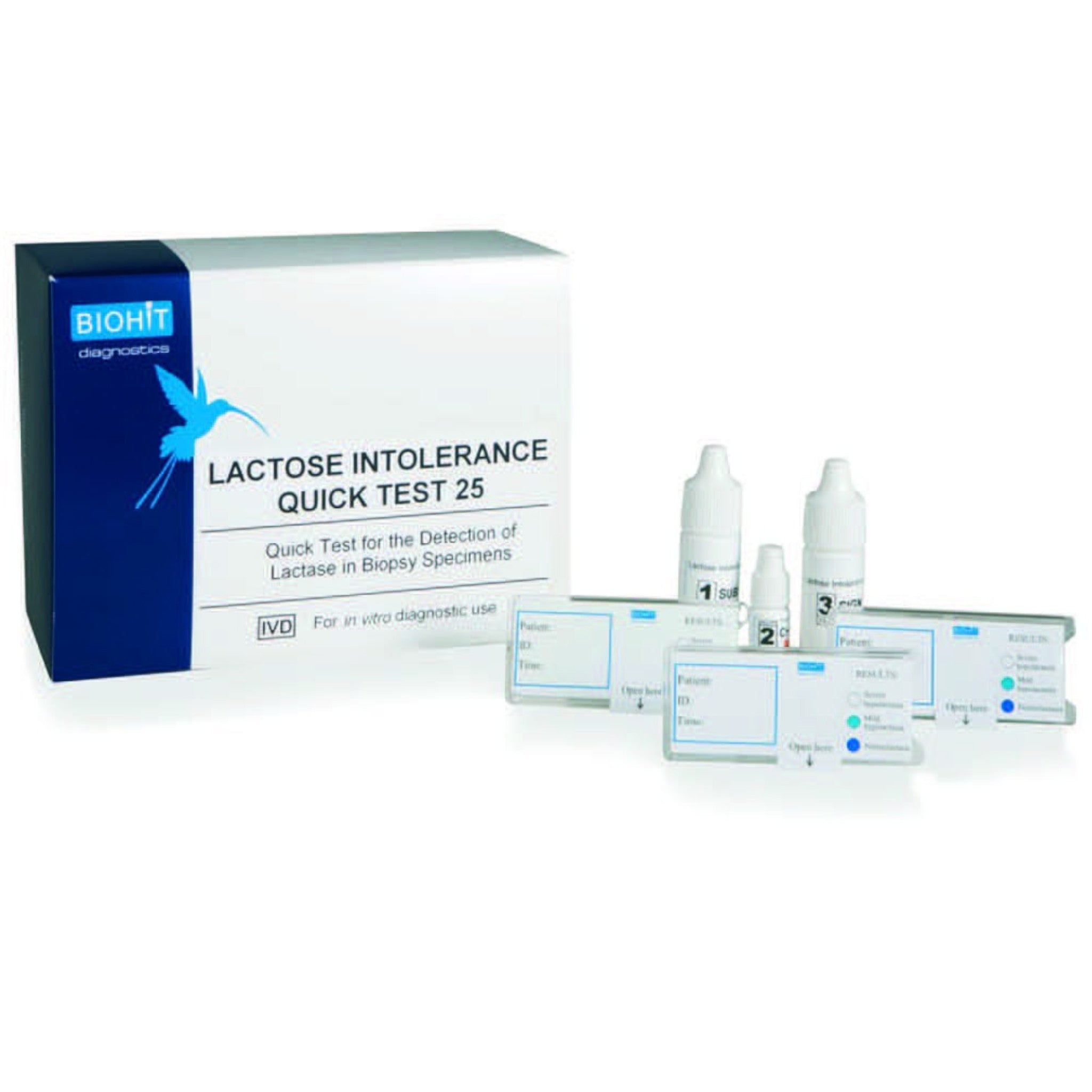 Laktose Intoleranz Schnelltest für 25 Bestimmungen