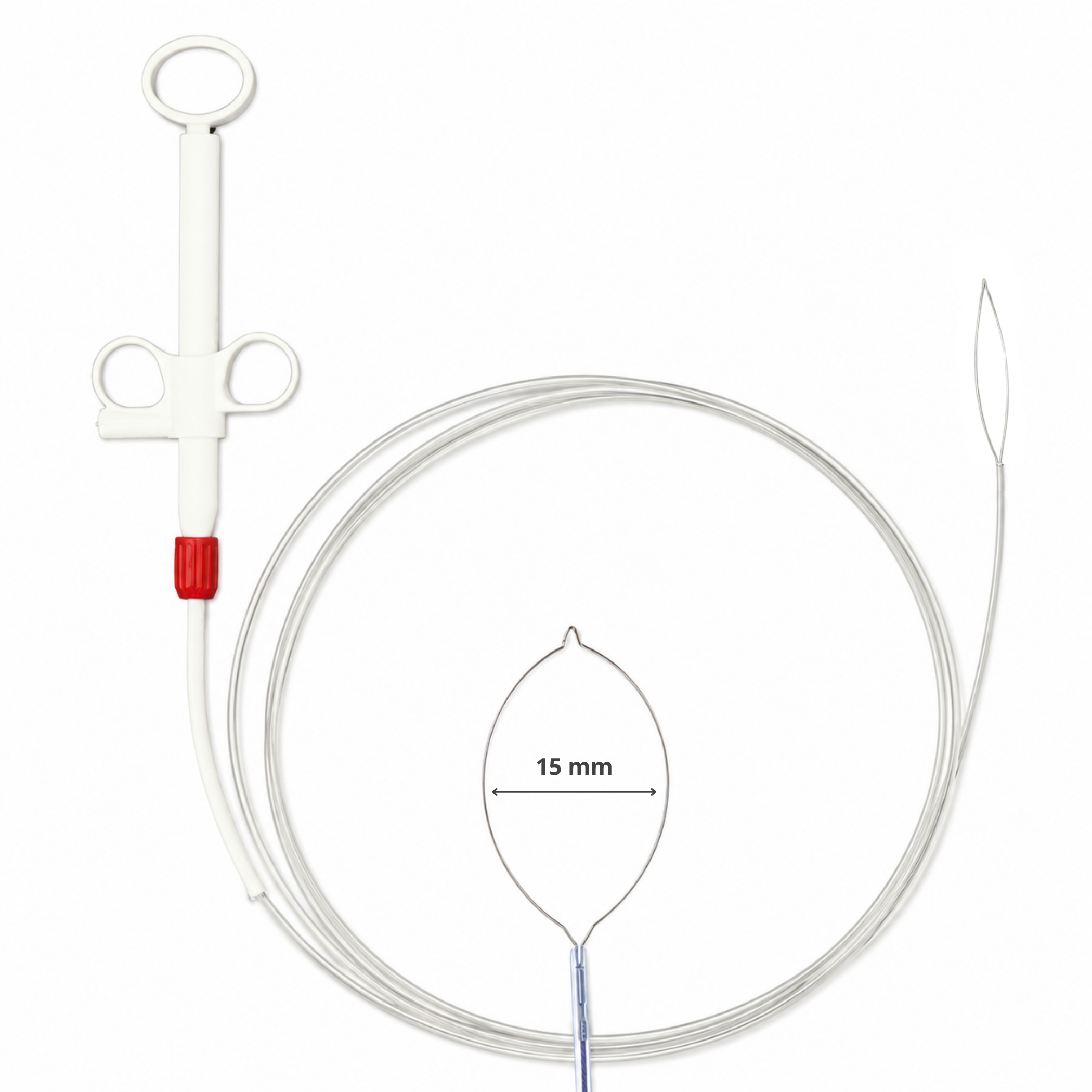 Polypektomieschlinge, multifil, oval, HF Anschluss Olympus