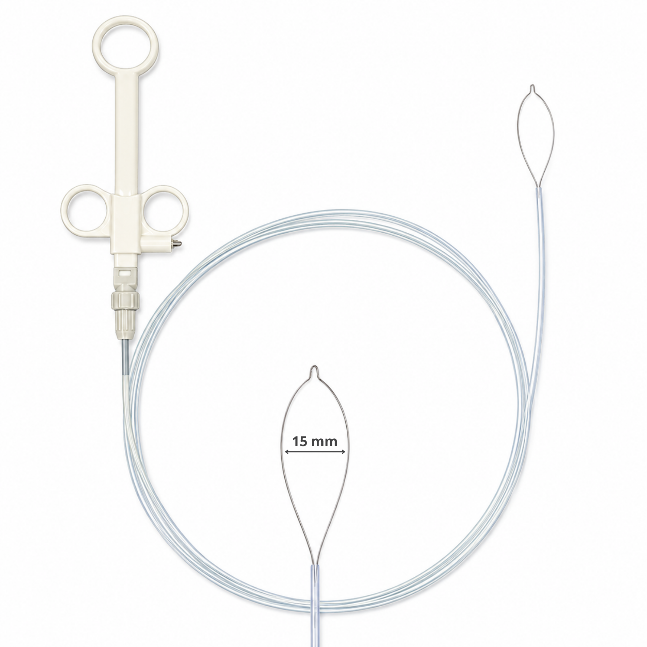Polypektomieschlinge monofil oval mit HF Anschluss Olympus