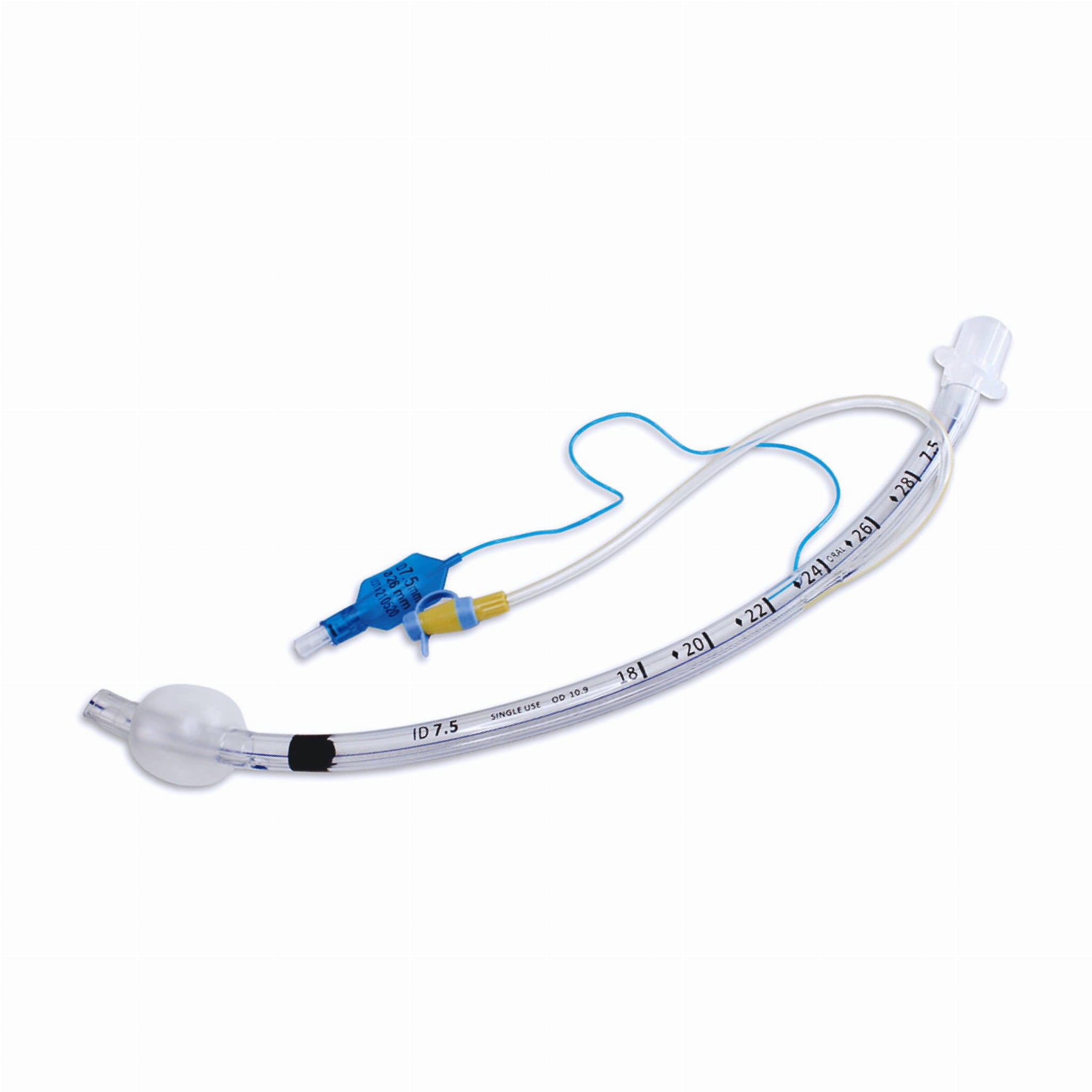 Endotrachealtubus mit Cuff und Absaugung und Murphy-Auge